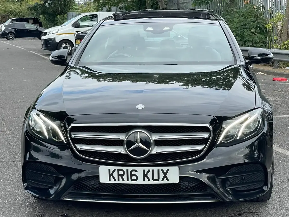 Used Mercedes E220 AMG Line Premium 2016 Black Sedan