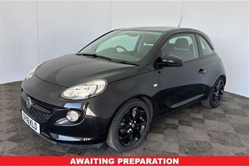 Black Used 2018 Vauxhall Adam S Hatchback | £8,590 (Fair price) - Image 1/3