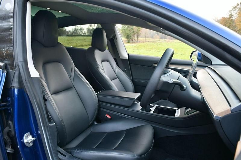 Used Tesla Model 3 Standard Range 366 kW (498 HP) 2021 Blue Sedan