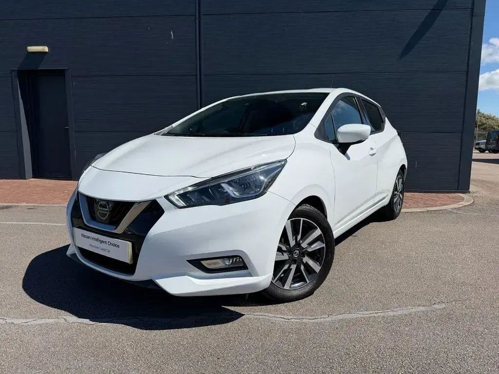 Used Nissan Micra N-Connecta 2019 White Hatchback