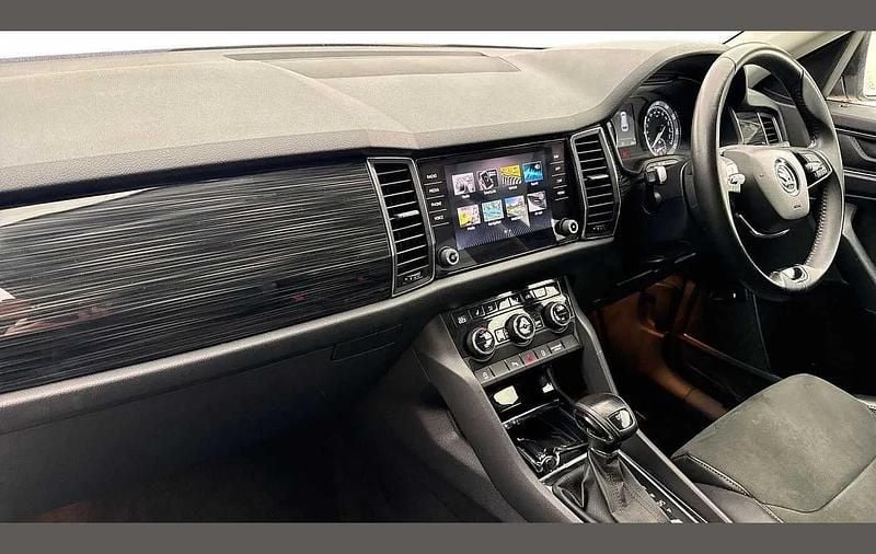 Used Skoda Kodiaq SE L 187 HP (137 kW) 2021 Black magic pearl effect SUV