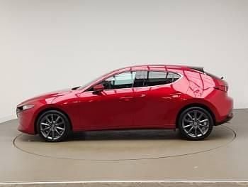Ny Mazda 3 Exclusive-Line 140 HK (102 kW) 2026 Röd Halvkombi