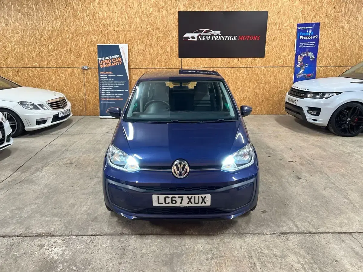 Used VW up! move up! 60 HP (44 kW) 2018 Blue Hatchback