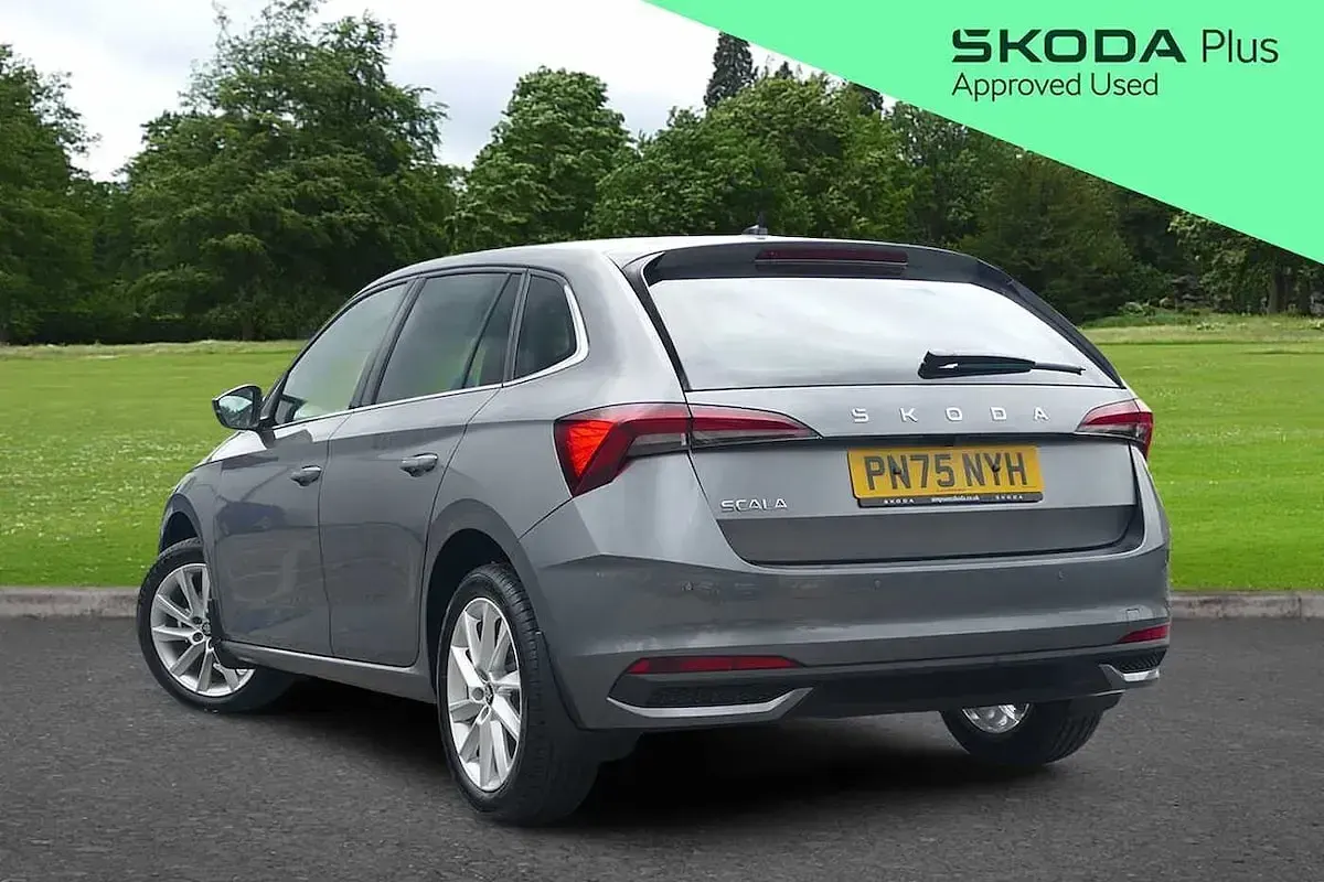 Used Skoda Scala SE L 85 HP (62 kW) 2025 Graphite grey metallic Hatchback