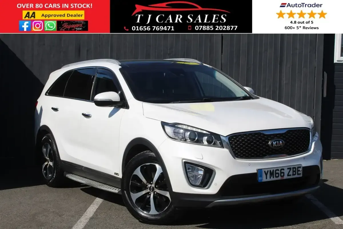 Begagnad Kia Sorento 200 HK (147 kW) 2017 Vit SUV