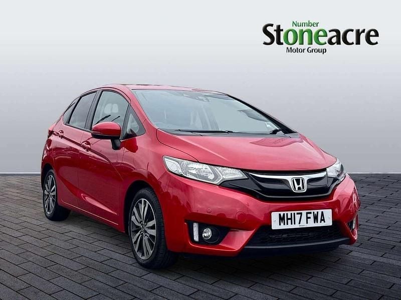 Red Used 2017 Honda Jazz EX Hatchback | £10,500 (Fair price) - Image 1/4