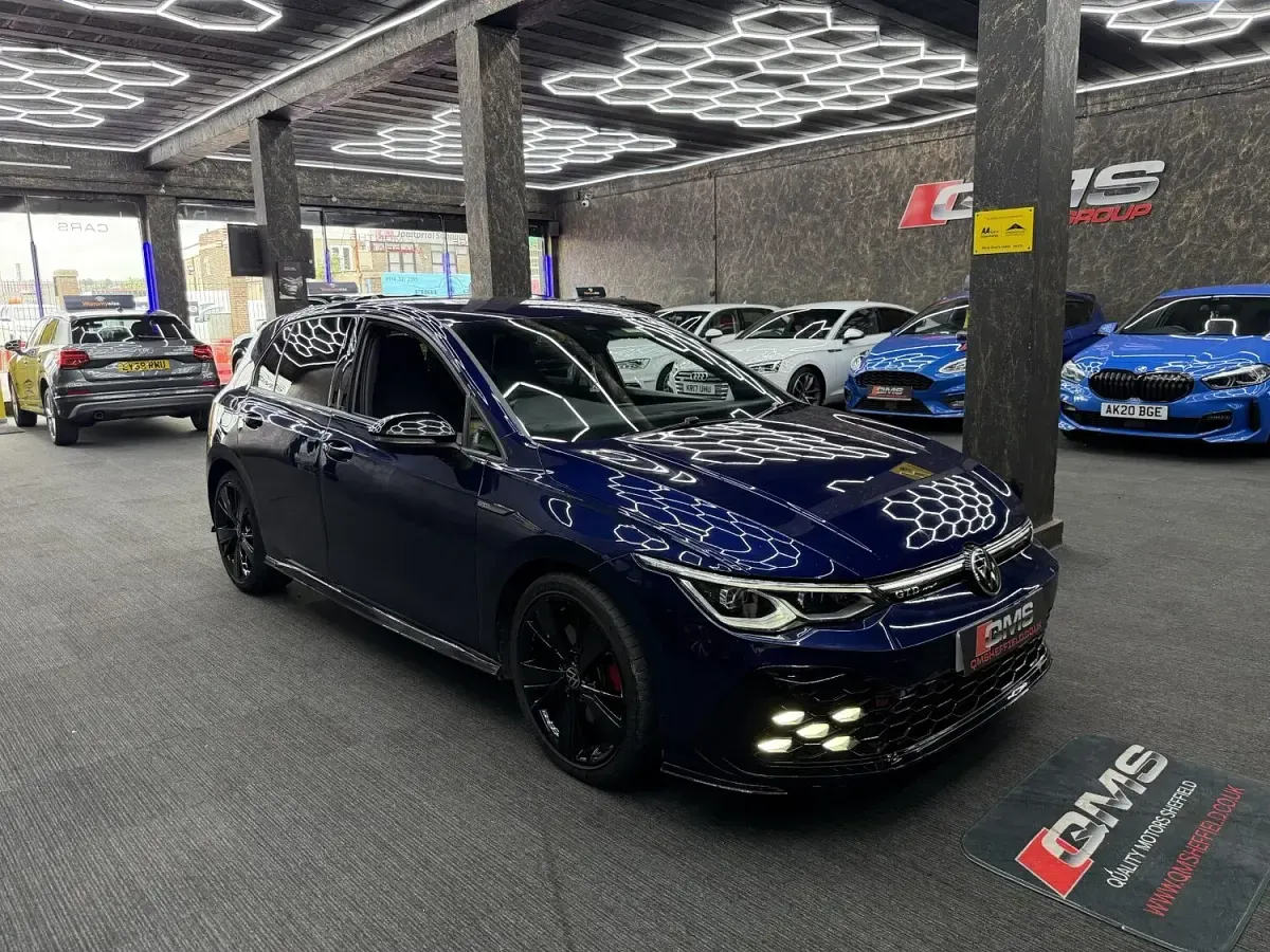 Used VW Golf VII GTD 150 HP (110 kW) 2021 Blue Hatchback
