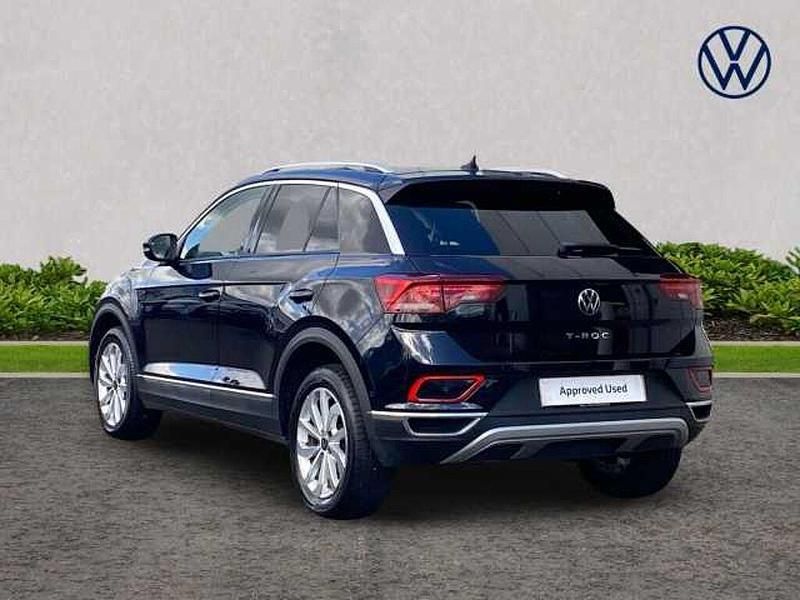 Used VW T-Roc Style 110 HP (80 kW) 2022 Black SUV