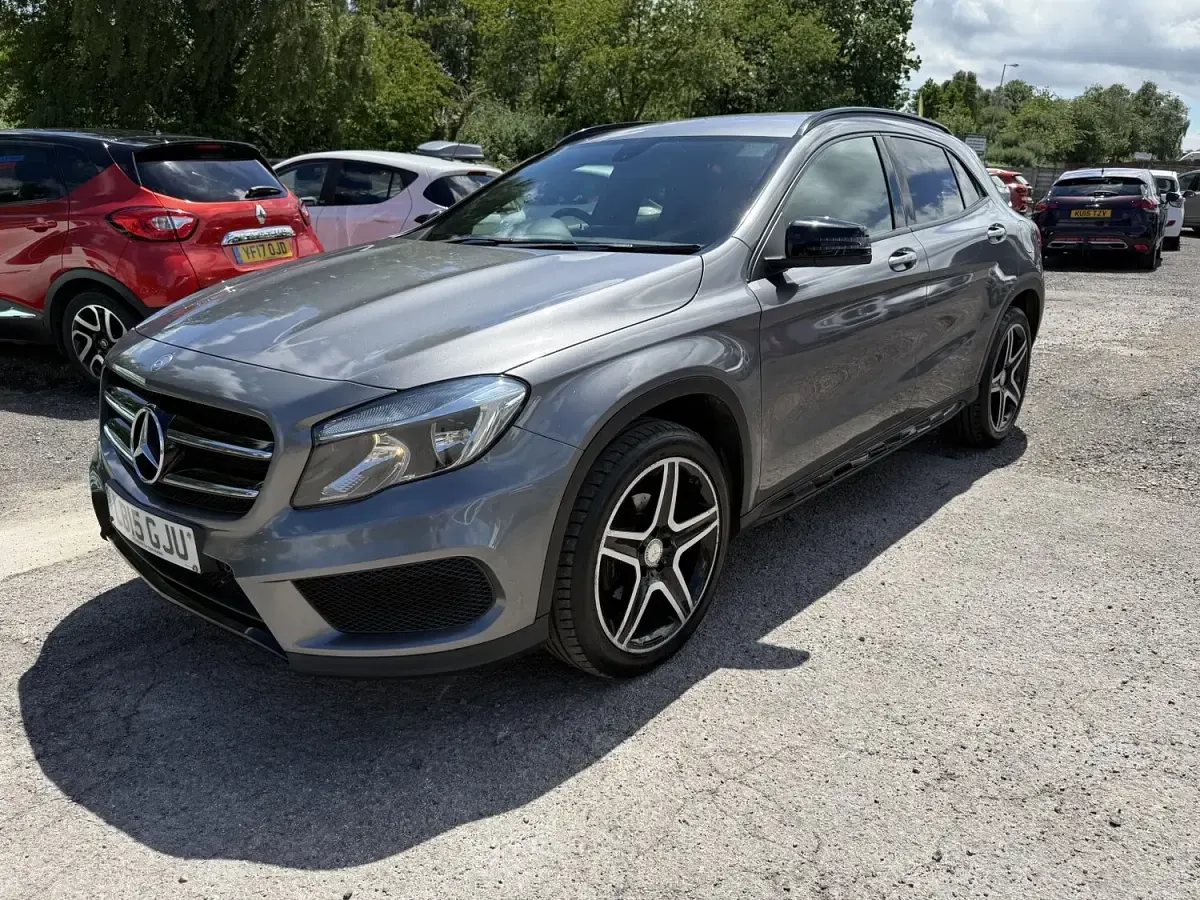 Used Mercedes GLA200 AMG line 136 HP (100 kW) 2015 Grey SUV