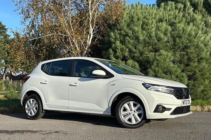 White Used 2022 Dacia Sandero Comfort Hatchback | £9,990 (Fair price) - Image 1/1