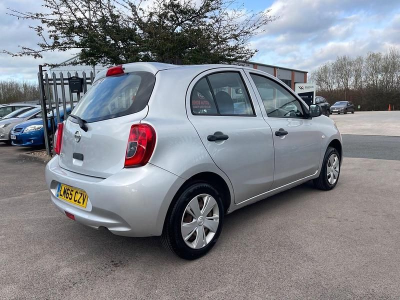 Used Nissan Micra Visia 2015 Silver Hatchback
