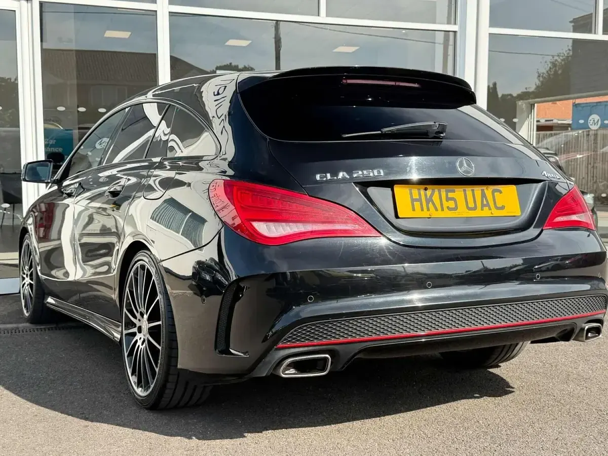 Used Mercedes CLA250e Shooting Brake AMG 2015 Black Estate