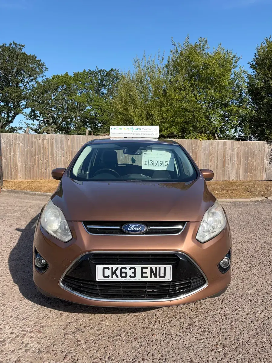 Used Ford Grand C-Max Titanium 140 HP (102 kW) 2013 Brown MPV