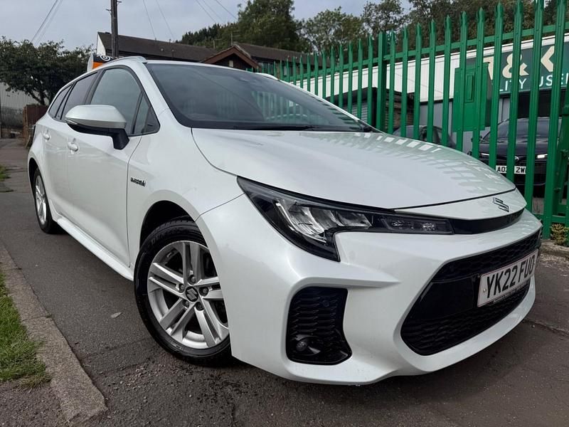 White Used 2022 Suzuki Swace SZ-T Estate | £13,995 (Fair price) - Image 1/4