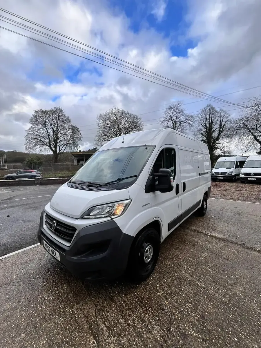 Used Fiat Ducato 115 HP (84 kW) 2017 White Van