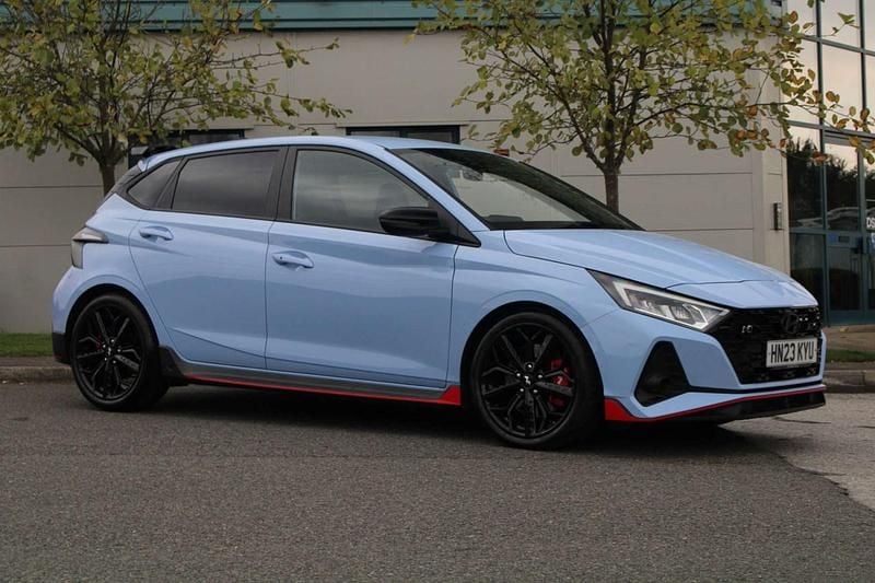 Blue Used 2023 Hyundai i20 Hatchback | £22,995 (Fair price) - Image 1/4