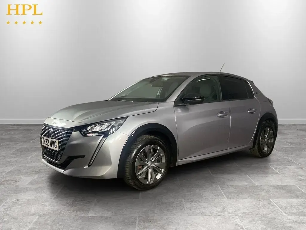 Used Peugeot e-208 Allure Premium 100 kW (136 HP) 2022 Grey Hatchback