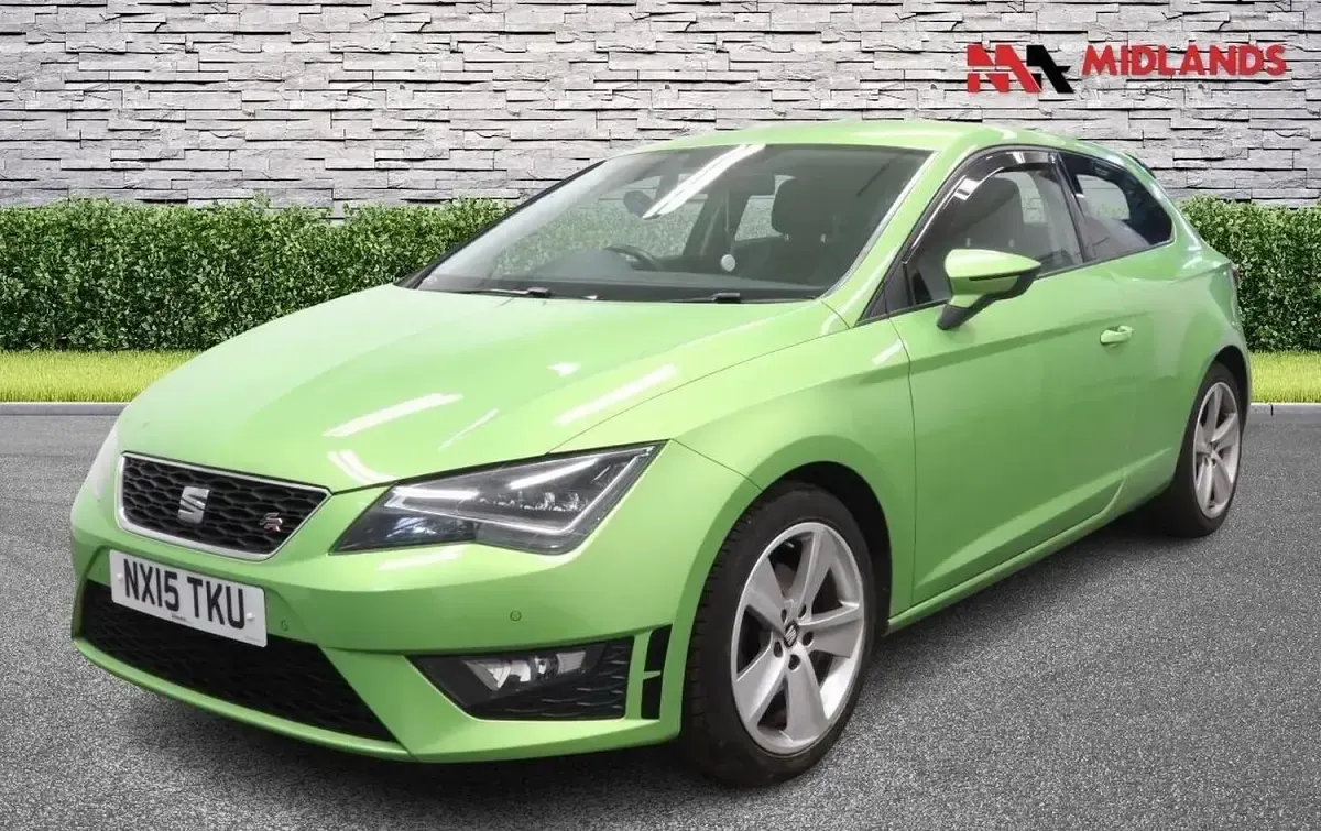 Used Seat Leon FR Sport 2015 Green Coupe
