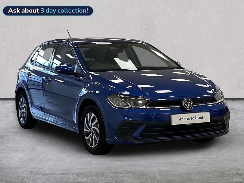 Blue Used 2022 VW Polo Life Hatchback | £16,463 (Fair price) - Image 1/4
