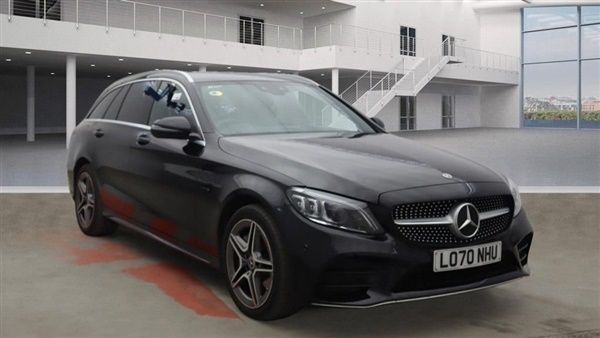 Black Used 2020 Mercedes C300 AMG line Estate | £21,450 (Good price) - Image 1/1