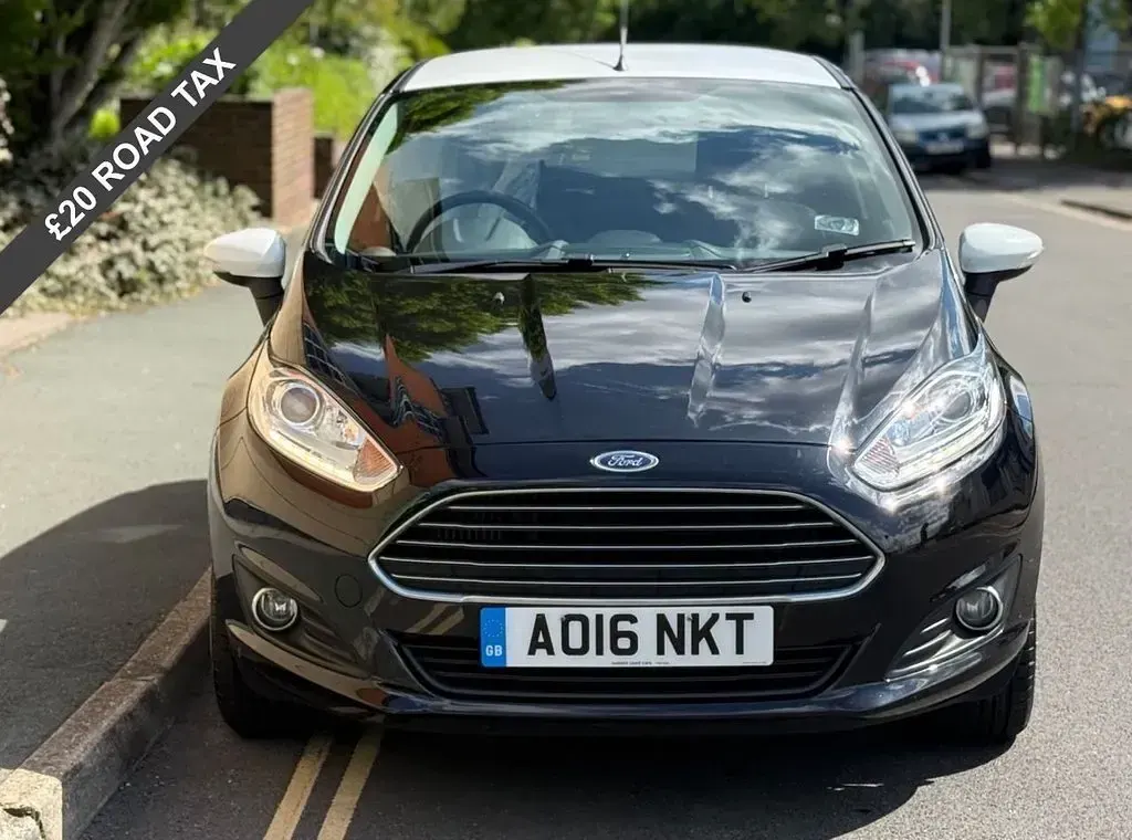 Used Ford Fiesta Zetec 2016 Black Hatchback
