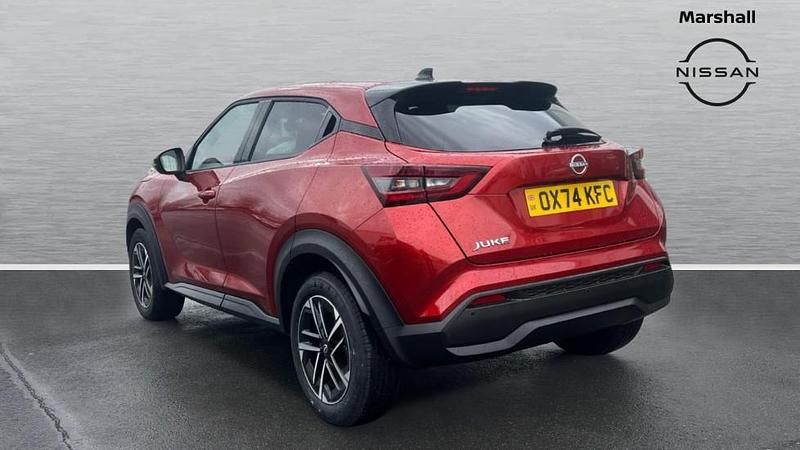 Used Nissan Juke N-Connecta 114 HP (83 kW) 2025 Red SUV