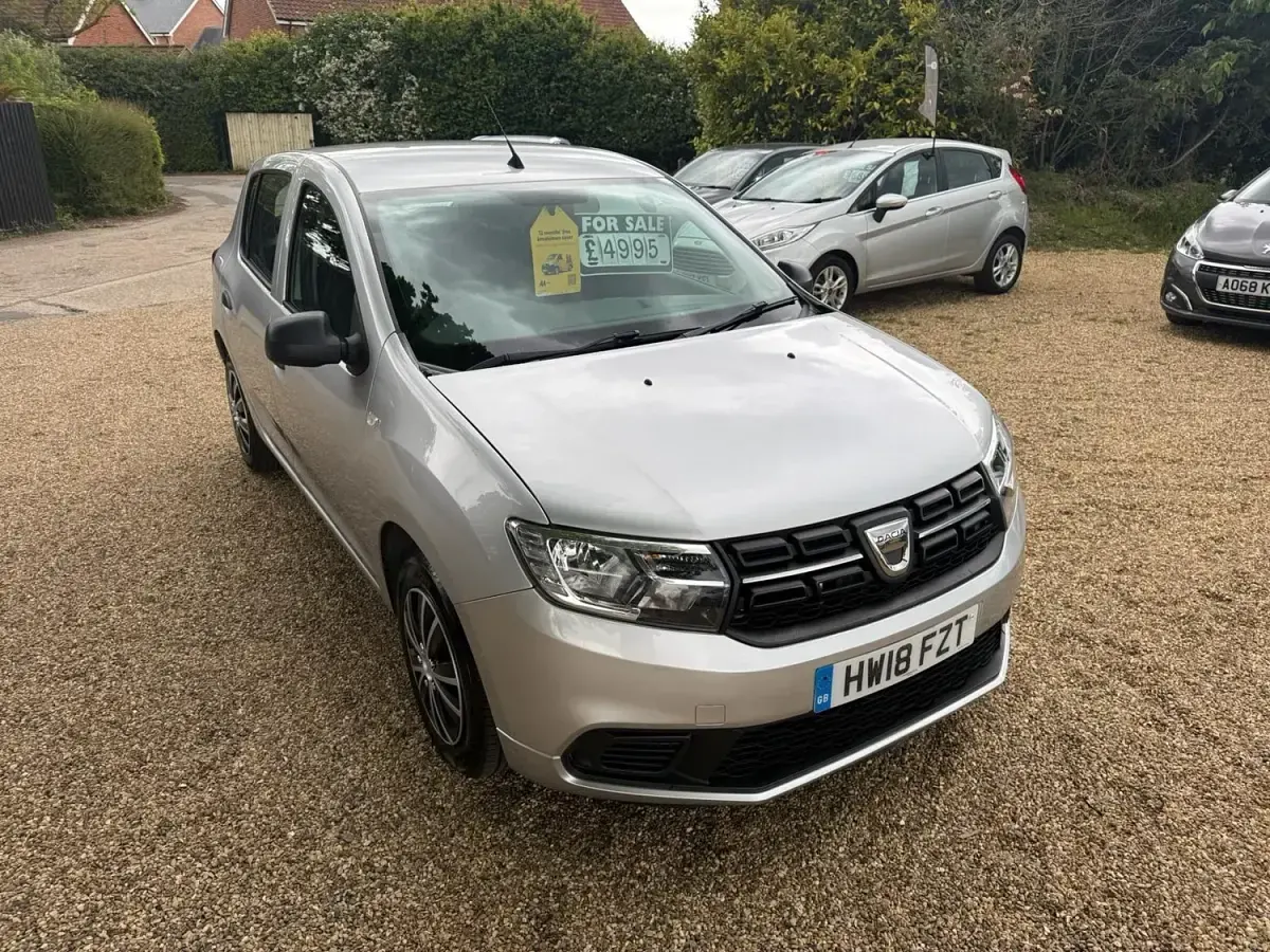 Używany Dacia Sandero Ambiance 2018 Srebrny Hatchback