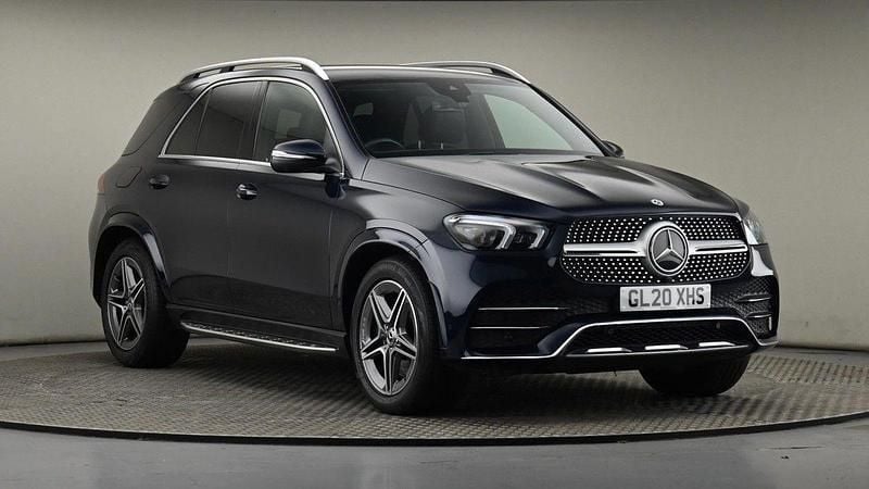 Blue Used 2020 Mercedes GLE350 AMG line SUV | £38,200 (Good price) - Image 1/4
