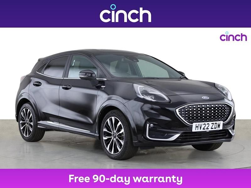 Black Used 2022 Ford Puma ST-Line SUV | £19,249 (Fair price) - Image 1/3