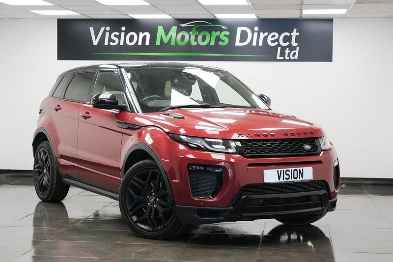 Red Used 2018 Land Rover Range Rover evoque HSE Dynamic Estate | £15,840 (Super price) - Image 1/3