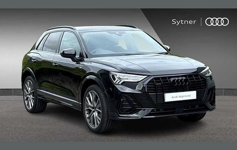 Black Used 2025 Audi Q3 S-Line SUV | £46,000 - Image 1/4