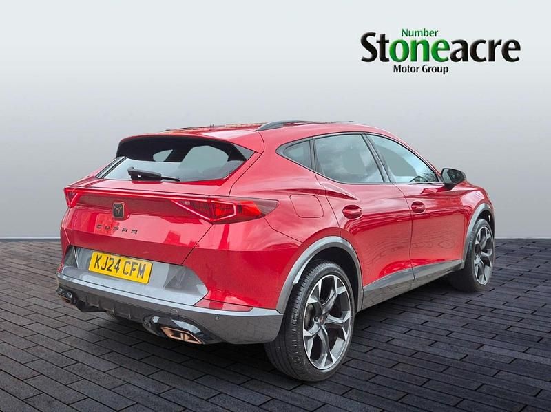 Used Cupra Formentor 204 HP (150 kW) 2024 Red SUV