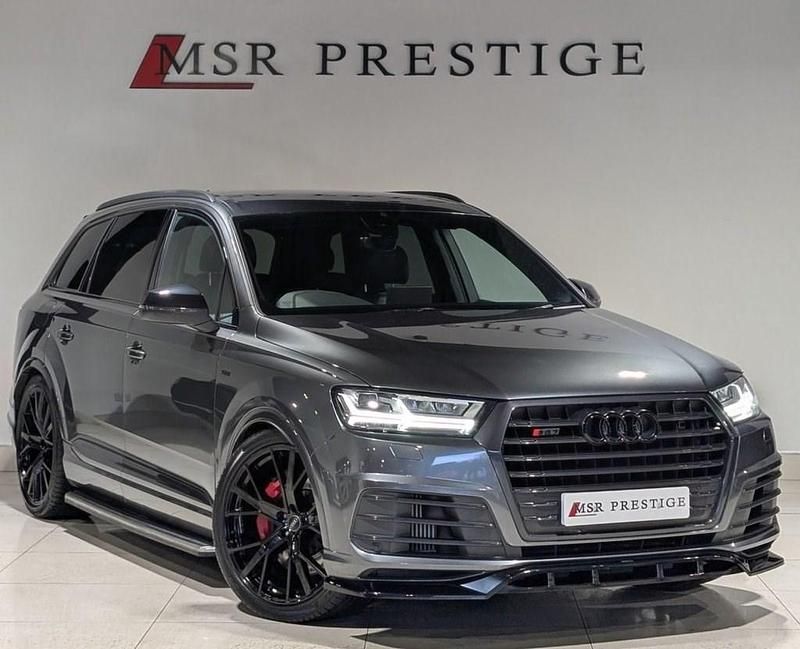 Grey Used 2017 Audi SQ7 Design SUV | £31,995 (Expensive) - Image 1/4