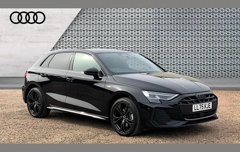 Used Audi A3 e-tron Black Edition 200 HP (147 kW) 2025 Black Hatchback