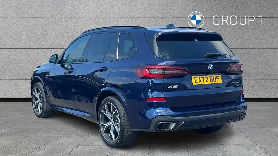 Used BMW X5 M Sport 282 HP (207 kW) 2022 Blue SUV