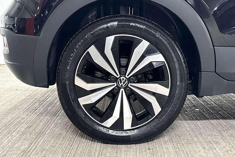 Used VW T-Cross Black Edition 110 HP (80 kW) 2022 Black SUV