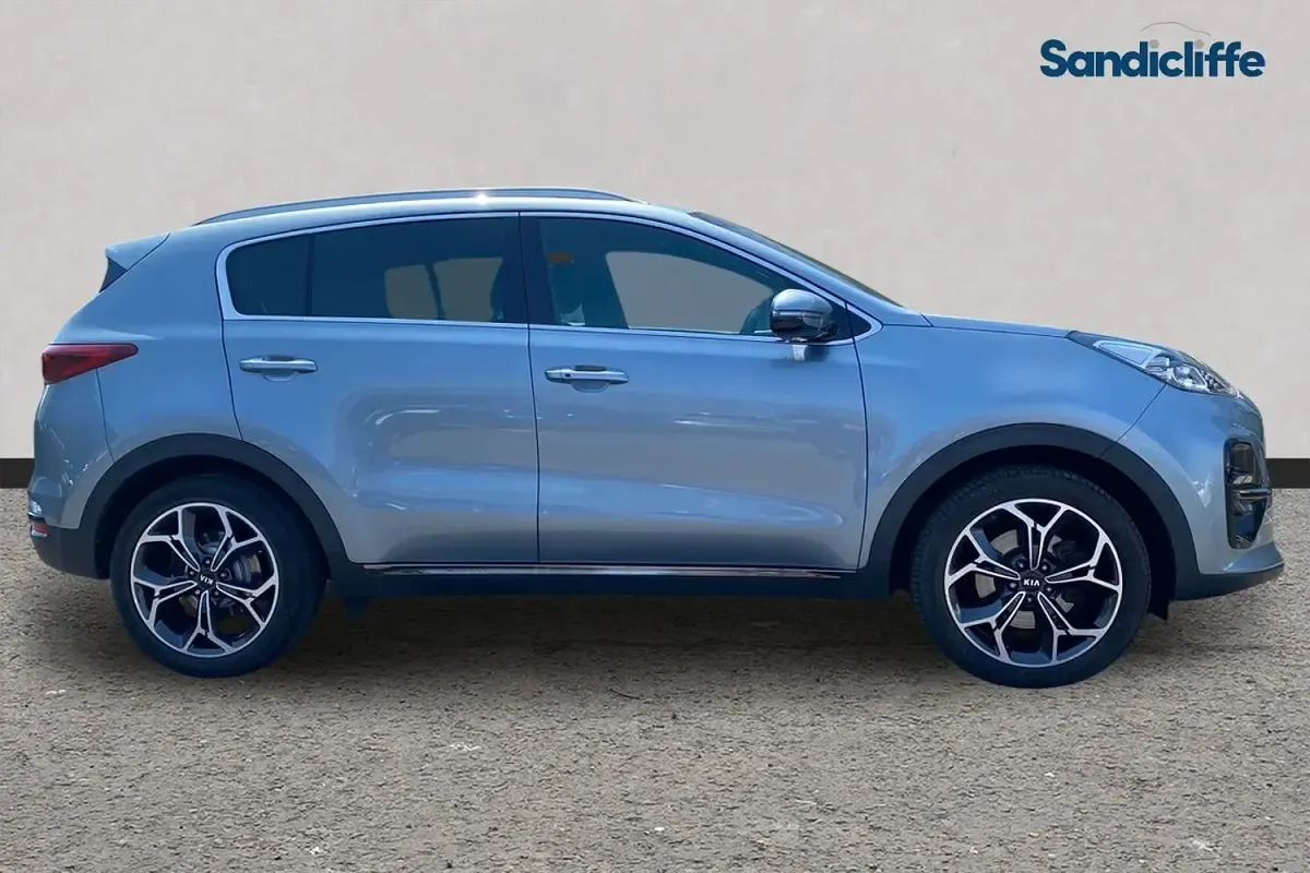 Used Kia Sportage GT-Line 177 HP (130 kW) 2021 Silver SUV