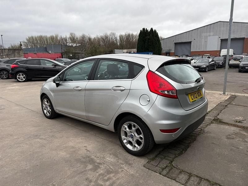 Used Ford Fiesta Zetec 2012 Silver Hatchback