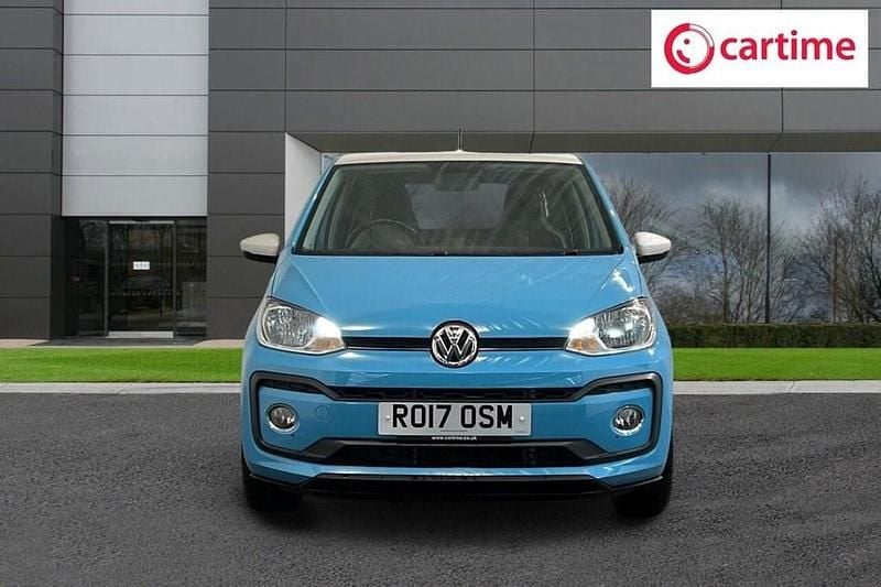 Used VW up! high up! 90 HP (66 kW) 2017 Blue Hatchback