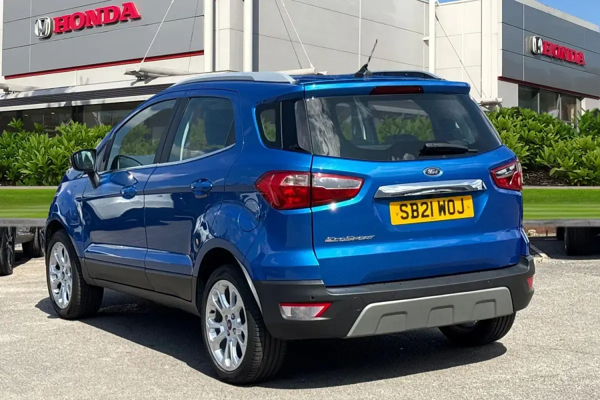 Used Ford Ecosport Titanium 2021 Blue SUV