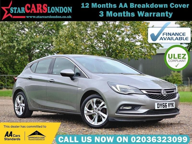 Grey Used 2016 Vauxhall Astra SRi Hatchback | £6,300 (Fair price) - Image 1/4