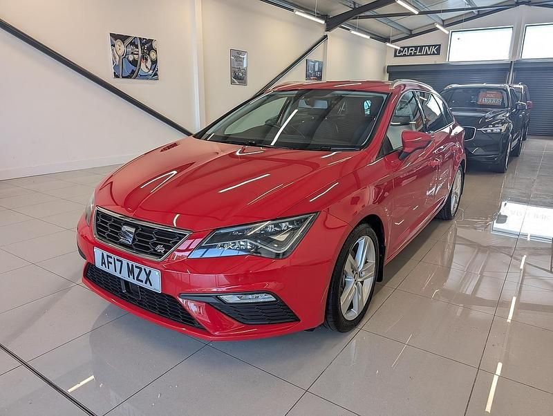 Red Used 2017 Seat Leon ST FR Estate | £8,750 (Fair price) - Image 1/4
