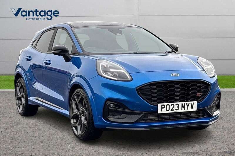 Blue Used 2023 Ford Puma ST SUV | £18,760 (Fair price) - Image 1/4
