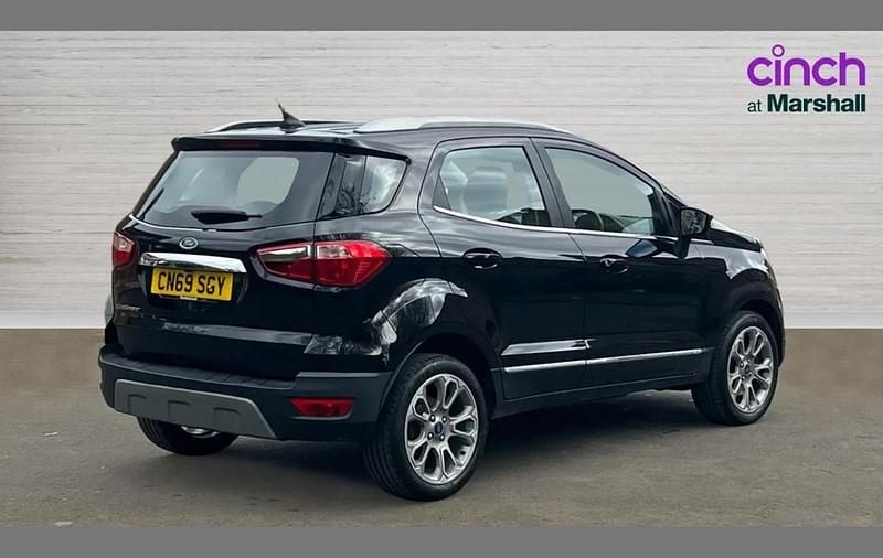 Used Ford Ecosport Titanium 125 HP (91 kW) 2019 Black SUV