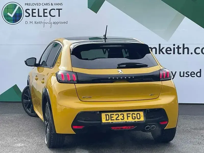 Used Peugeot 208 GTi 2023 Yellow Hatchback