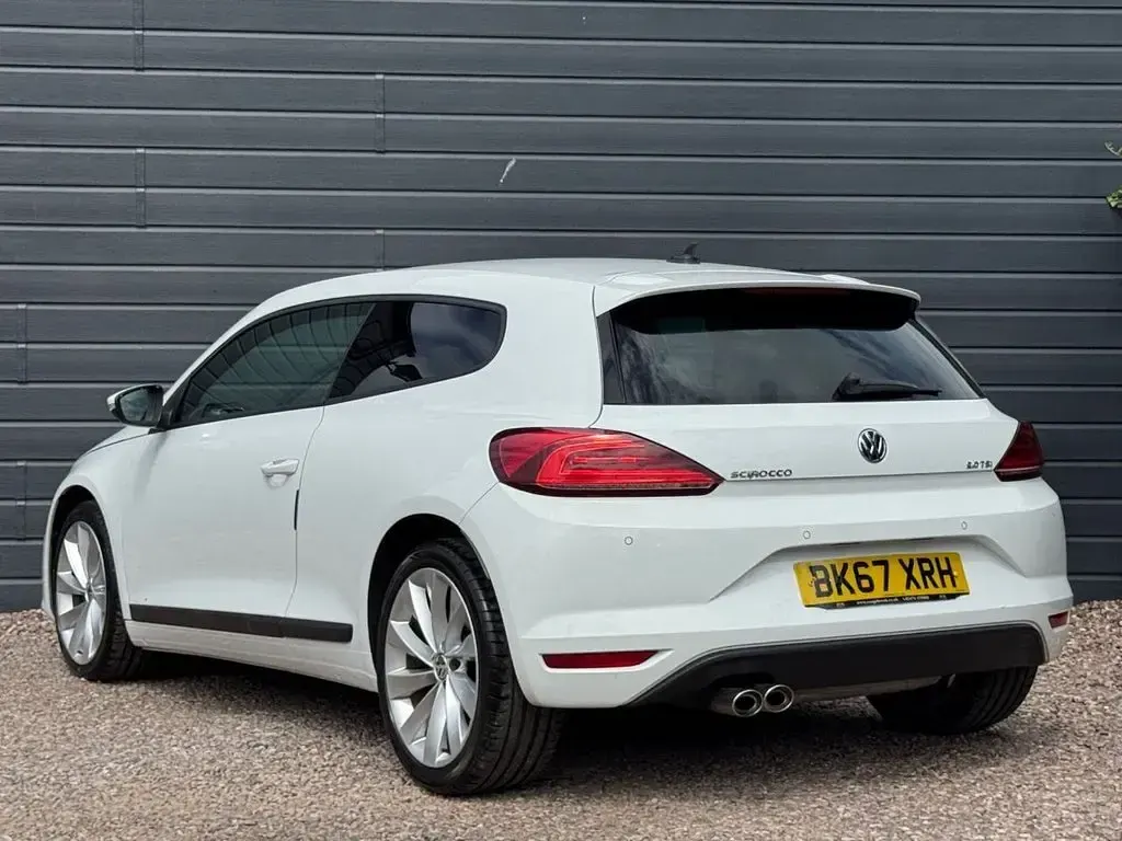 Used VW Scirocco GT 180 HP (132 kW) 2017 White Coupe