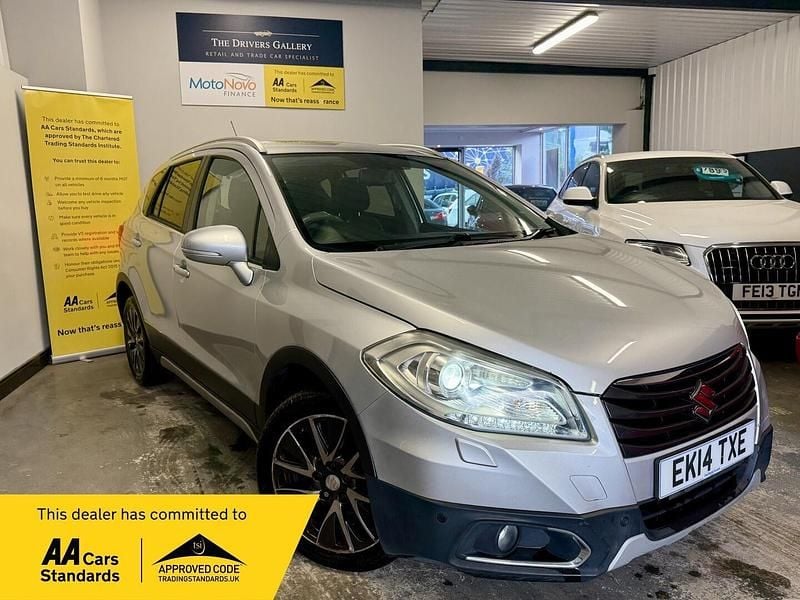 Silver Used 2014 Suzuki SX4 S-Cross SZ5 SUV | £5,795 (Fair price) - Image 1/4