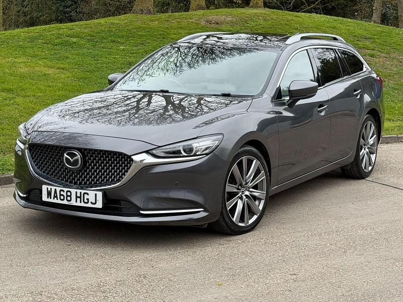 Usado Mazda 6 Inclusive 184 HP (135 kW) 2018 Cinzento Carrinha