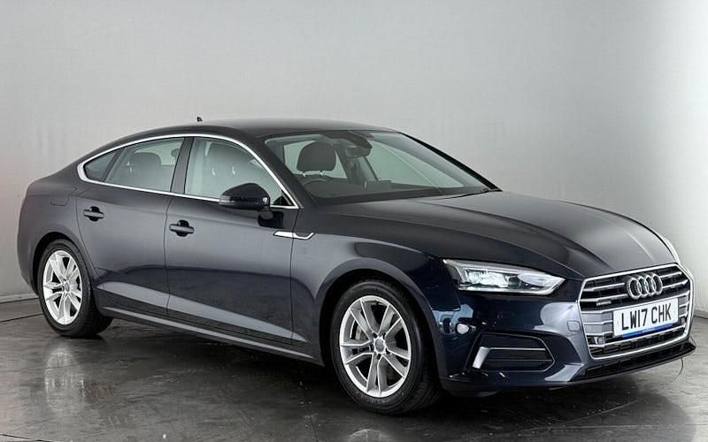 Blue Used 2017 Audi A5 Sportback Sport Hatchback | £16,450 (A bit pricey) - Image 1/3
