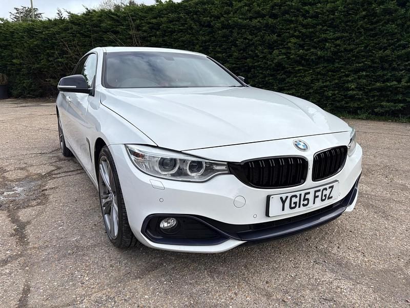 Used BMW 420 Sport Line 2015 White Coupe